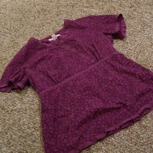 Women's Koi Scrub Top